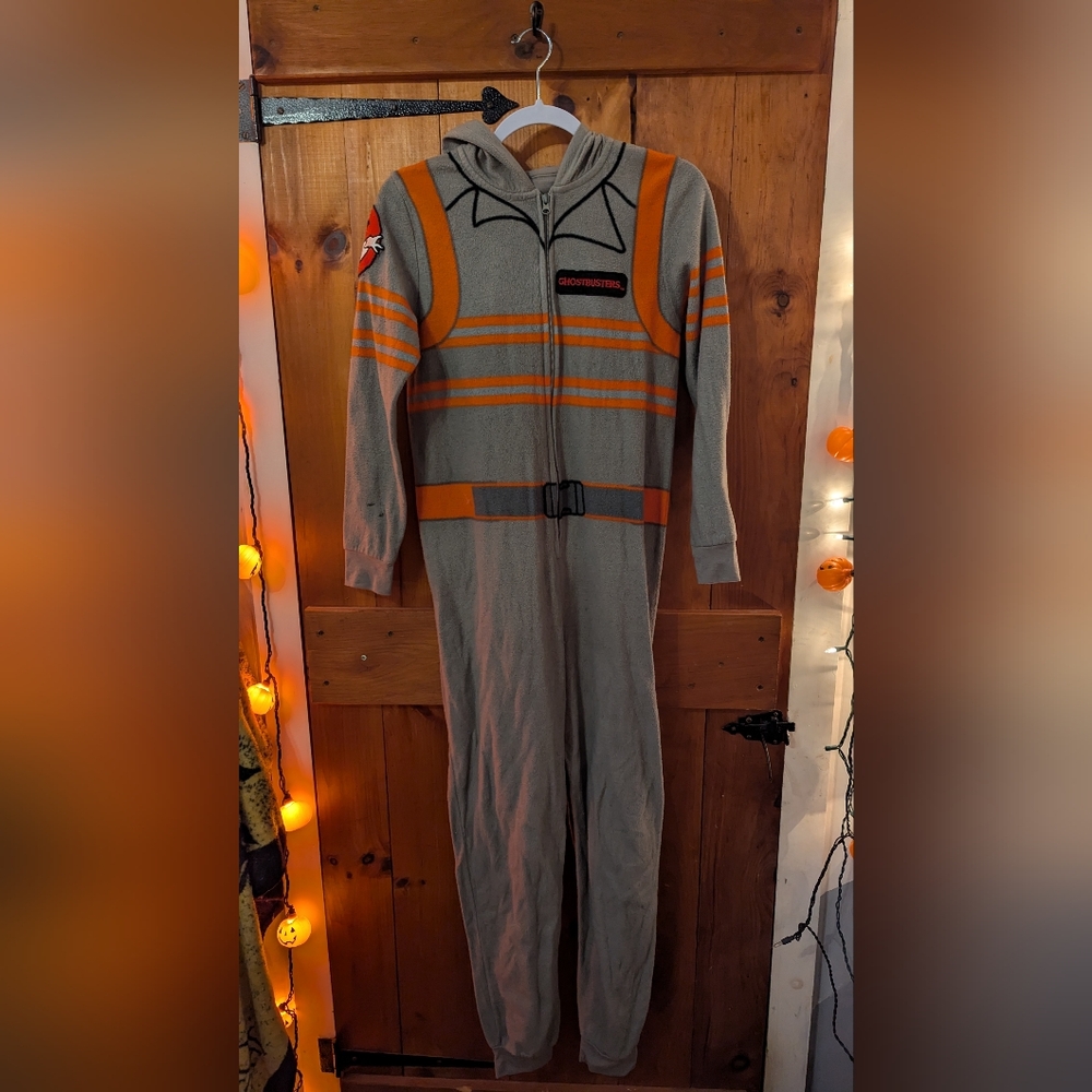 Ghostbusters Gray and Orange Jumpsuit